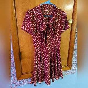 Fervour Modcloth apple dress